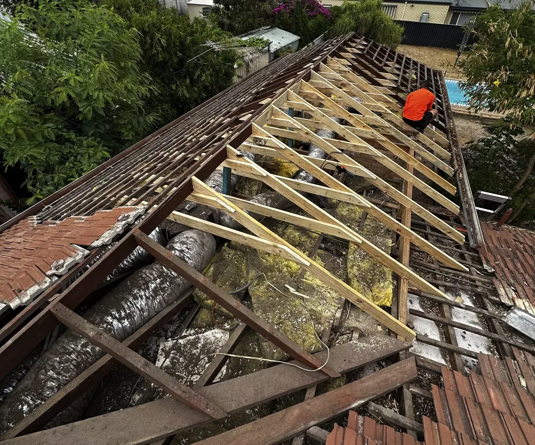 roof and structural repairs